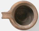 Jar, Earthenware with slip decoration and partial glaze, French
