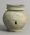Jar, Earthenware with slip decoration, French