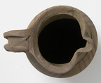 Jar, Earthenware with slip decoration, French