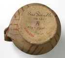 Jar, Earthenware with slip decoration, French