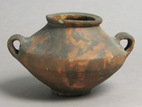 Jug, Earthenware with slip decoration, French