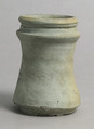 Pharmacy Jar, Earthenware, French
