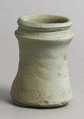 Pharmacy Jar, Earthenware, French