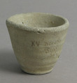 Cup, Earthenware, French