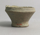 Cup, Earthenware, French
