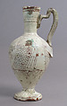 Jug, Earthenware, engraved slip, clear glaze, Byzantine