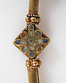 Necklace, Gold, enamel, and semi-precious stones., Byzantine