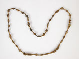 Necklace, Gold, enamel, and semi-precious stones., Byzantine