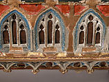 Crib of the Infant Jesus, Wood, polychromy, lead, silver-gilt, painted parchment, silk embroidery with seed pearls, gold thread, translucent enamels, South Netherlandish