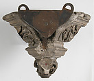 Corbel, Limestone, with traces of polychromy and gilding, French