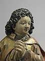 Flying Angel, Limewood, polychromy and gilding on gesso, Austrian