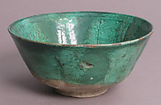 Bowl, Fluted, Earthenware, glazed, Byzantine