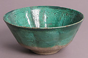 Bowl, Fluted, Earthenware, glazed, Byzantine