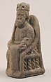 Game Piece in the Form of an Enthroned King, Probably fine pumice stone, North German