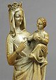 Virgin and Child, Elephant ivory, European (Medieval style)