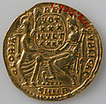 Solidus of Constantius II (Sole Emperor, 353–361), Gold, Byzantine