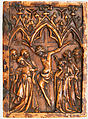 Right Wing of a Diptych with Crucifixion, Elephant ivory, French (?)