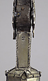 Processional Cross, Silver-gilt, with traces of enamel on walnut core, Spanish