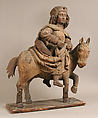 Saint Martin, Wood with traces of polychromy, German
