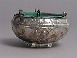 The Attarouthi Treasure - Censer, Silver and gilded silver with copper liner, Byzantine