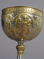 The Attarouthi Treasure - Chalice, Silver and gilded silver, Byzantine