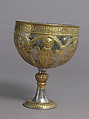 The Attarouthi Treasure - Chalice, Silver and gilded silver, Byzantine