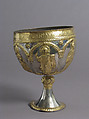 The Attarouthi Treasure - Chalice, Silver and gilded silver, Byzantine