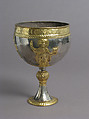 The Attarouthi Treasure - Chalice, Silver and gilded silver, Byzantine