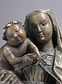 Virgin and Child, Alabaster with polychromy, South Netherlandish