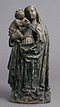 Virgin and Child, Alabaster with polychromy, South Netherlandish