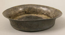 Paten, Silver, partial gilt, Byzantine