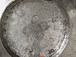 Ribbed Plate, Silver, Byzantine
