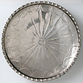 Ribbed Plate, Silver, Byzantine