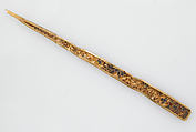 Temple Pendant and Stick, Cloisonné enamel, gold, Byzantine