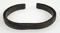 Bracelet, Copper alloy, Late Roman