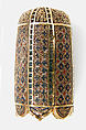Tip of a Pointer, Cloisonné enamel, gold, Byzantine
