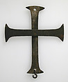 Cross, Cast copper alloy, Byzantine