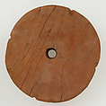 Spindle Whorl, Wood, Coptic