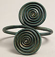 Armband with Spirals, Copper alloy, European Bronze Age