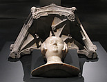 Canopy from the tomb of Philip III (the Bold) of France (1245-1285), Jean d&#39;Arras (French, active 1297–1307), Marble, French