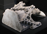 Canopy from the tomb of Philip III (the Bold) of France (1245-1285), Jean d&#39;Arras (French, active 1297–1307), Marble, French