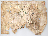 Leaf from a Syriac Manuscript, Tempera on parchment, Syriac