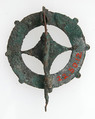 Brooch, Champlevé enamel, bronze, Roman