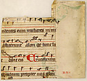 Manuscript Leaf Showing an Illuminated Initial R with The Resurrection, Parchment, tempera, ink, metal leaf, Rhenish