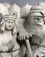 Relief with Scene from the Legend of the True Cross, Marble, South Netherlandish