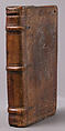 Printed Book with Silva Nuptialis Bonis Referta Non Modicis, Johannes Nevizanus, Printed on paper, brown calf leather binding (tooled), French