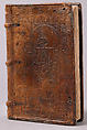 Printed Book with Silva Nuptialis Bonis Referta Non Modicis, Johannes Nevizanus, Printed on paper, brown calf leather binding (tooled), French