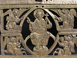 Chasse, Copper alloy-gilt, German