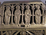 Chasse, Copper alloy-gilt, German