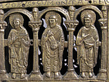 Chasse, Copper alloy-gilt, German